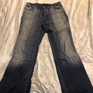 Prada button front Vintage jeans